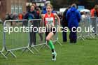 Girls Under-13s relay, 2025 Northern Cross Country Relays, Graves Park, Sheffield. Photo: David T. Hewitson/Sports for All Pics